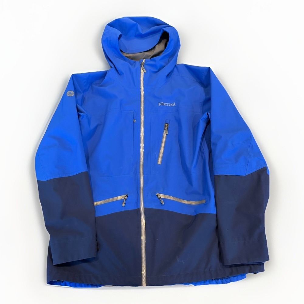Marmot Moment Ski Jacket Large Blue With Recco